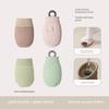 Silicone Hot Water Bottle for Pregnant Women during Childbirth, Small Size, Sealed, Explosion-Proof, Warm Stomach, Protect Neck, Gentle Warmth, Warm