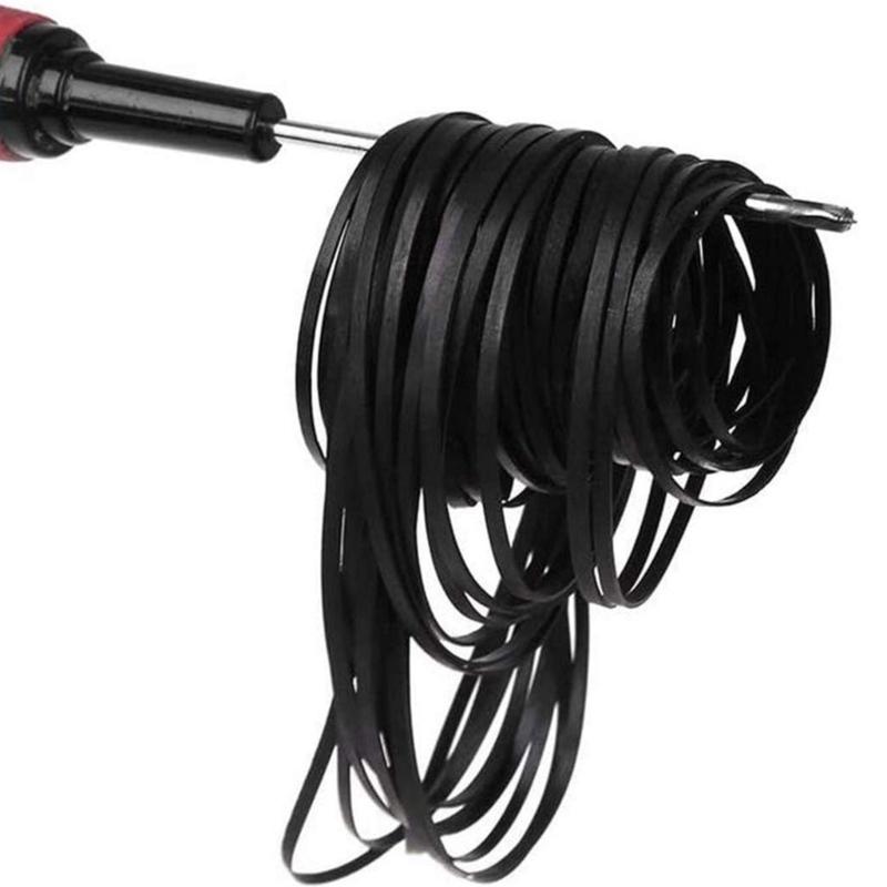 Durability Rubber Turntable Belt Replacement Smooth Operate Recorder Rubber Belt for Repair Belt-Drive Turntables