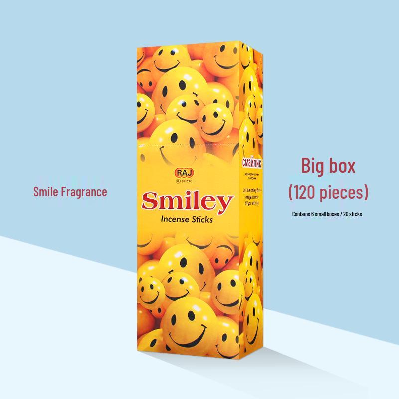 RAJ Smiley Scent Handmade Indian Incense Sticks - Original Import 845