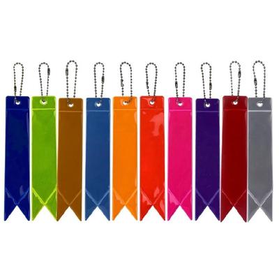 Safety Reflective Bag Pendant Hi-Visibility Adults Children Backpack Gear Bright