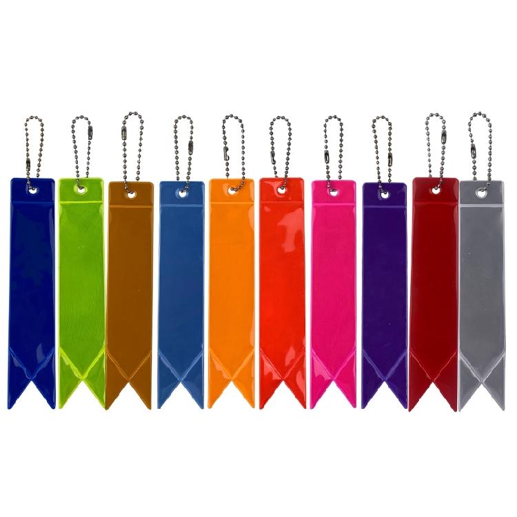 Safety Reflective Bag Pendant Hi-Visibility Adults Children Backpack Gear Bright