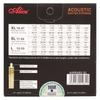 Alice Acoustic Guitar Premium Performance Guitar Super Light Strings, 80/20 Bronze, Strings, (.011-.052) AWR480-SL