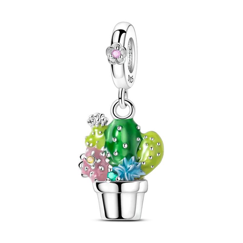 copper Colorful Sunflower Dog Boys Gift Items Butterfly Aircraft Earth Charm Bead Charms Compatible With Authentic Pendant Jewellery Make Up