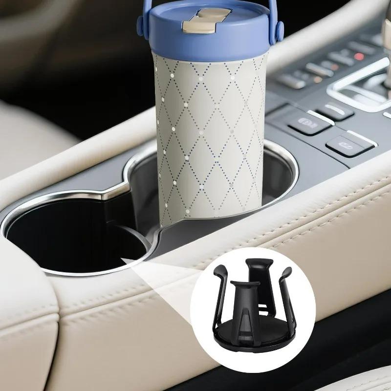 1/2Pcs Car Beverage Holder Adhesive Cup Storage Rack Car Cup Bottle Holder Multifunction Drink Rack Auto Accessories Black