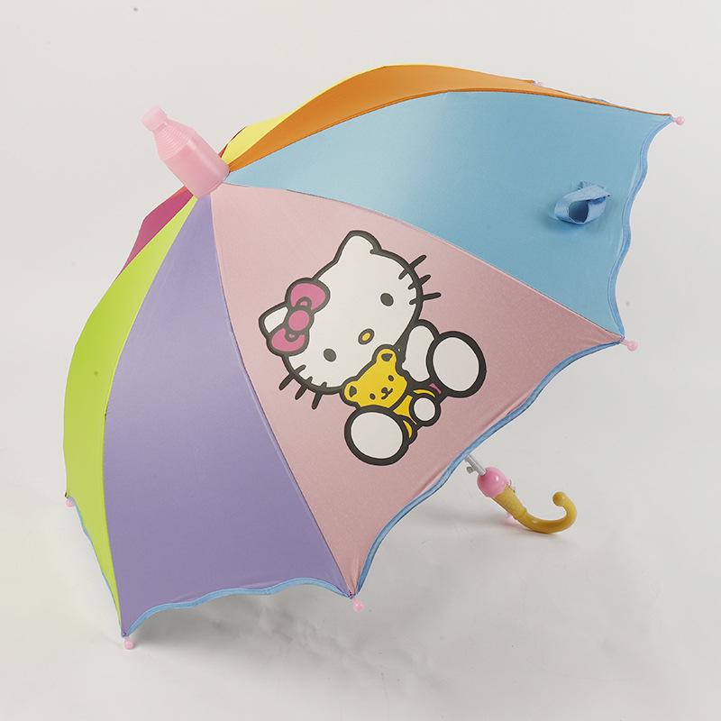Automatic Cute Children's Umbrella for Students: Girls, Boys, and Kindergarten Kids