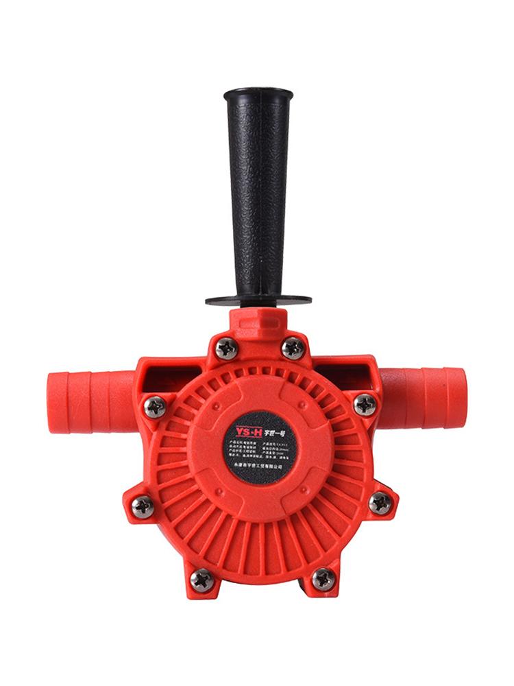 Electric Drill Drive Pump Self Priming Transfer Pumps Oil Fluid Water Pump Portable Round Shank Portable Easy Installtion Pump