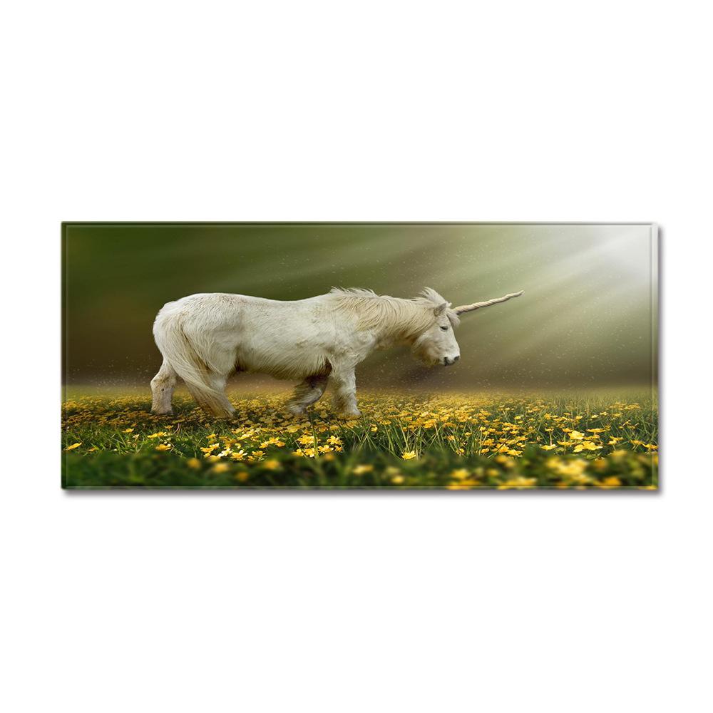 Unicorn Carpet Long Floor Mat Love Theme Doormat