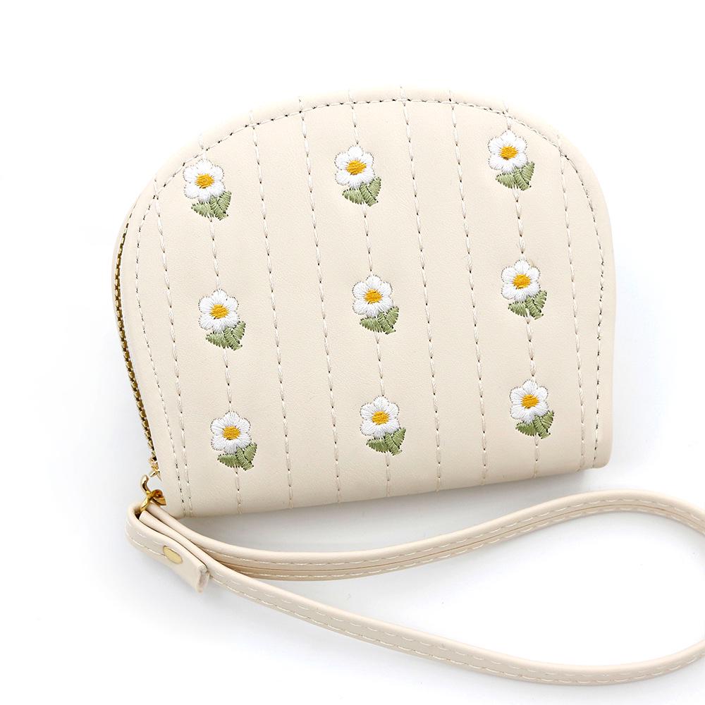Simple & Portable Coin Pouch: Soft Lychee Texture, Large Capacity for Change & Cards