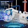 60 Holes Handheld Bubble Gun Electric Automatic Soap Blowing Machine With Led Light Outdoor Wedding Party Game Kids Toys Gifts