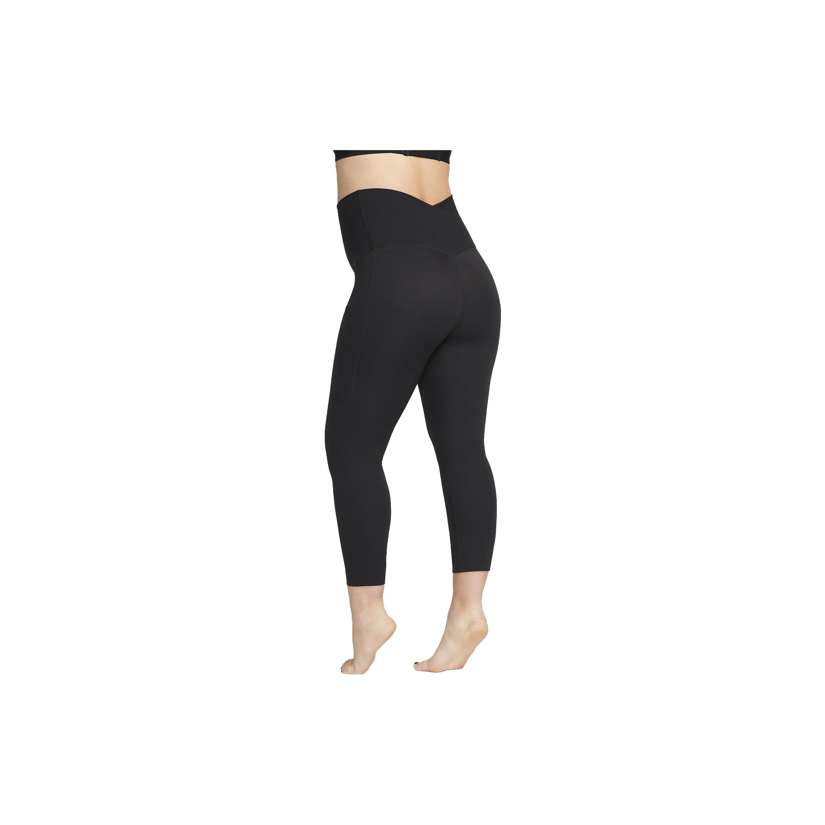 

Nike Однотонные леггинсы облегающего кроя Женские брюки Черные FD8641-010 S