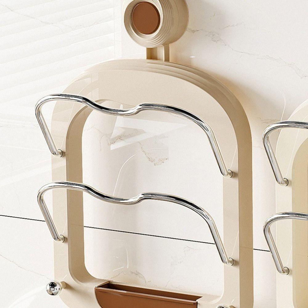 Plastic Chopping Board Rack Punch-Free Cutting Board Holder Pan Cover Storage Holder  for Home