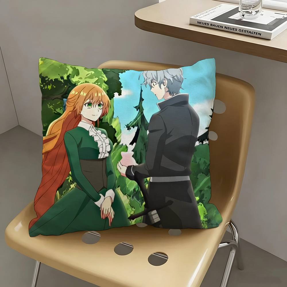 Why Raeliana Ended Up At The Duke's Mansion Anime Pillow Case Fashion Square Pillowcase Bedroom Sofa Room Ins Decoration Leisure