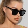 Protective Glasses Fashion Square Sunglasses Women Men Trendy Simple Style Sun Glasses UV Protection Streetwear Eyewear