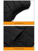Men's Autumn/Winter Lightweight Down Vest with Stand-Up Collar - Large Size, Loose Fit