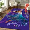 1pc Disney Encanto Pattern Carpet Area Rug Non-slip Carpet Hand Washable Floor Mat Suitable For Living Room Bedroom Home Decor