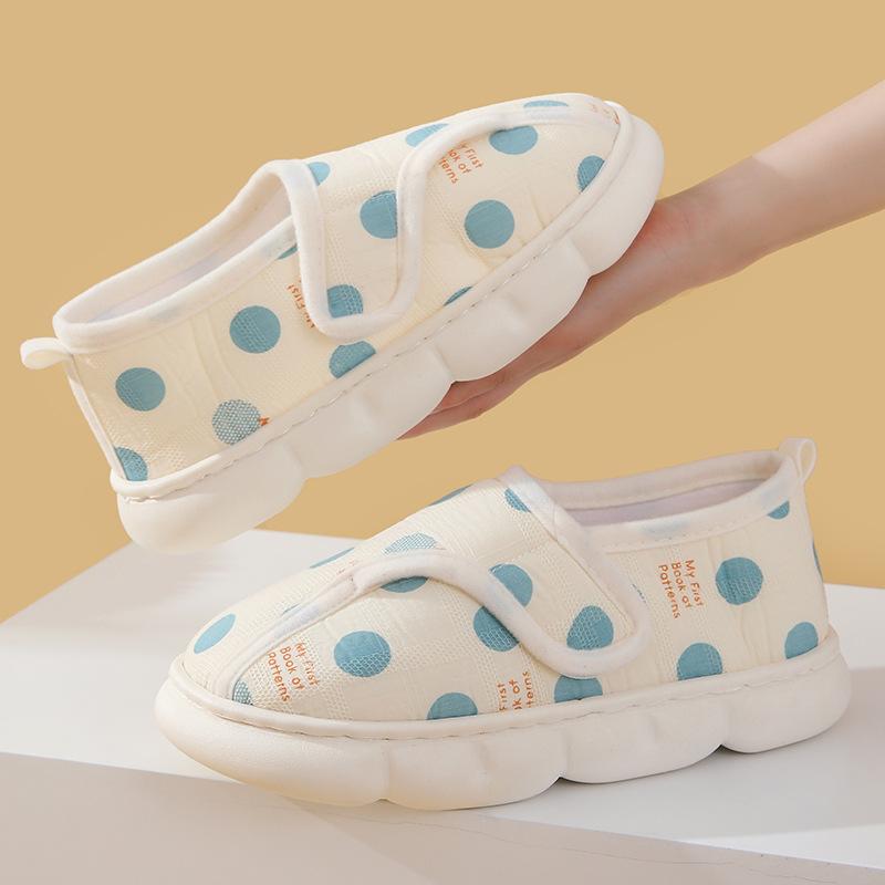 The NewAll Inclusive Cotton Shoes Indoor At Home Keep Warm Cotton Shoes The New Cotton Slippers Indoor Slippers Zapatos De Mujer