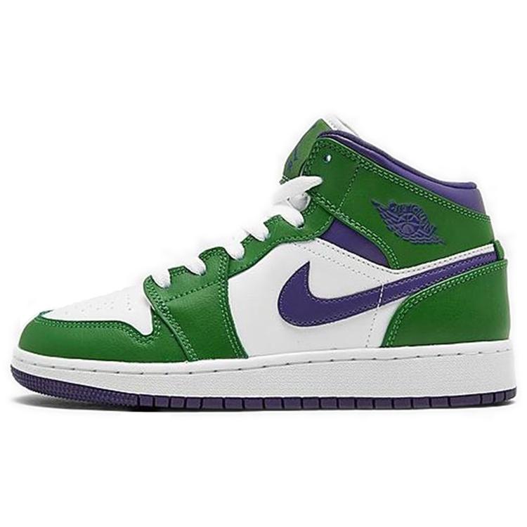 (GS) Air Jordan 1 Mid Hulk Kids 554725-300 EU 36