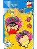 Crayon Shin-chan Swing Keychain: Funny Doll Couple Charm