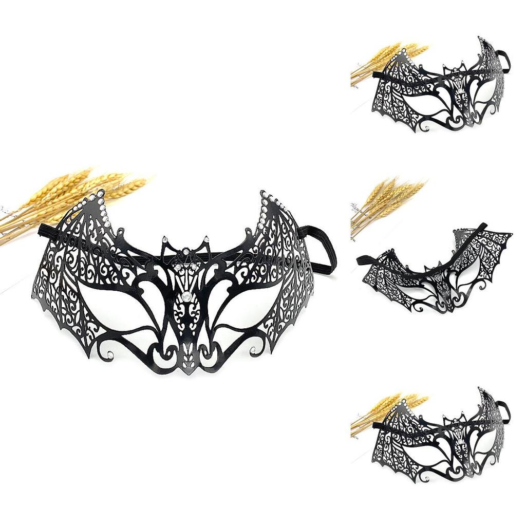 Party Face Mask With Metallic Detailing For Cosplay And Themed Celebrations