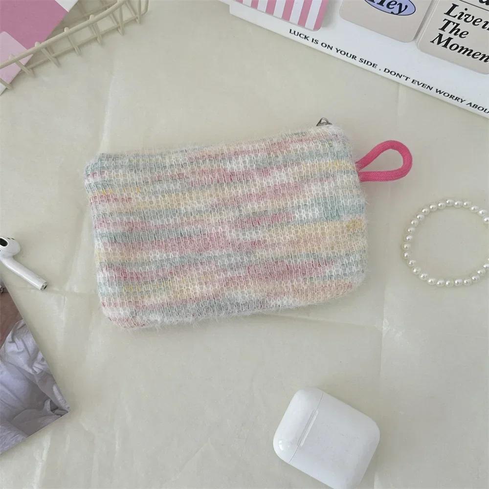 

Zipper Cute Small Travel Cosmetic Lipstick Earphone Card Portable Storage Bag Purse Women Mini Makeup Handbags Wallet Pouch Bag