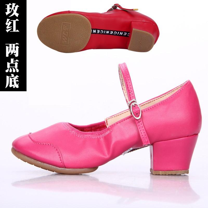 2025 summer new dance shoes women's modern square dance shoes mesh dance shoes soft sole cross-border wholesale