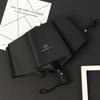 New Buckle Umbrella, Fully Automatic, Portable, Enlarged, Thickened, Reinforced, Night Light, Reverse Folding