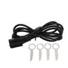 3.5mm Audio Input Aux Cable Adapter with 4 Removal Tools Replacement for Ford Fiesta Mondeo Focus