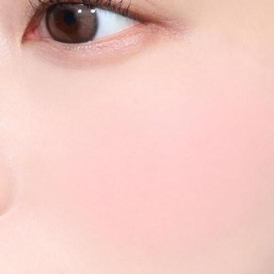 VDL Cheek Stain Róż w płynie 01 Bouncing Peach 6g Zestaw z gąbeczką Puder Krycie porów Wymiar Kolorowość Makijaż