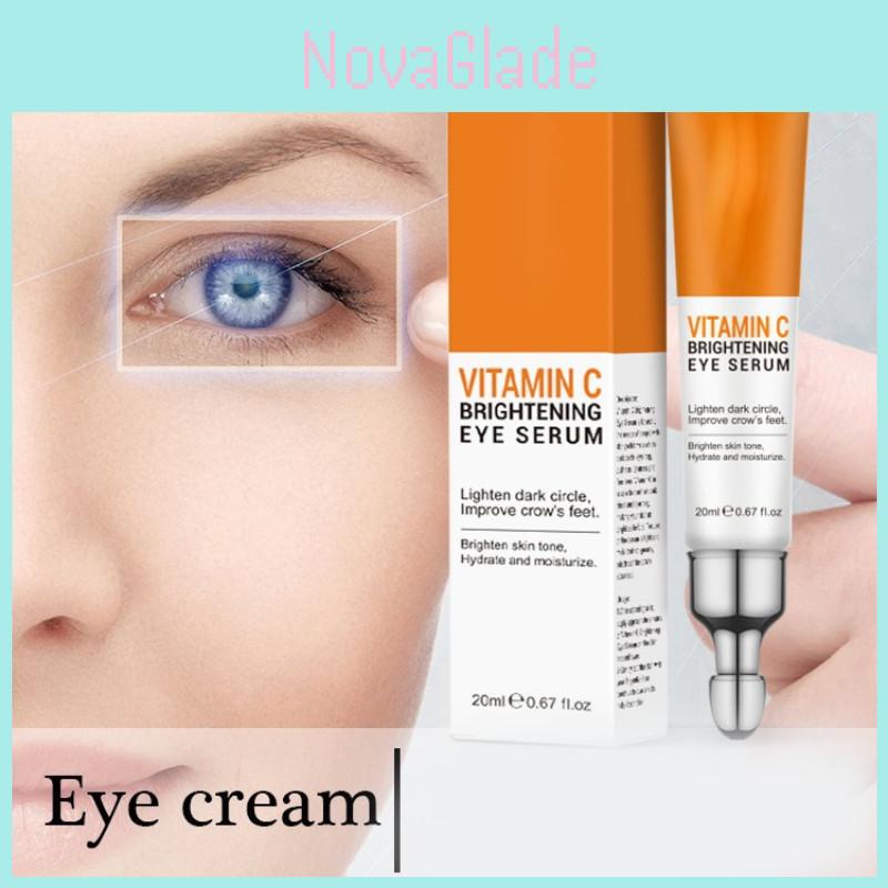 Vitamin C Brightening Eye Serum For Dark Circles Puffiness And Fine Lines In 20ml