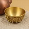 Brass Six Blessings Treasure Pot - Feng Shui Decor for Living Room, Office, or Entryway