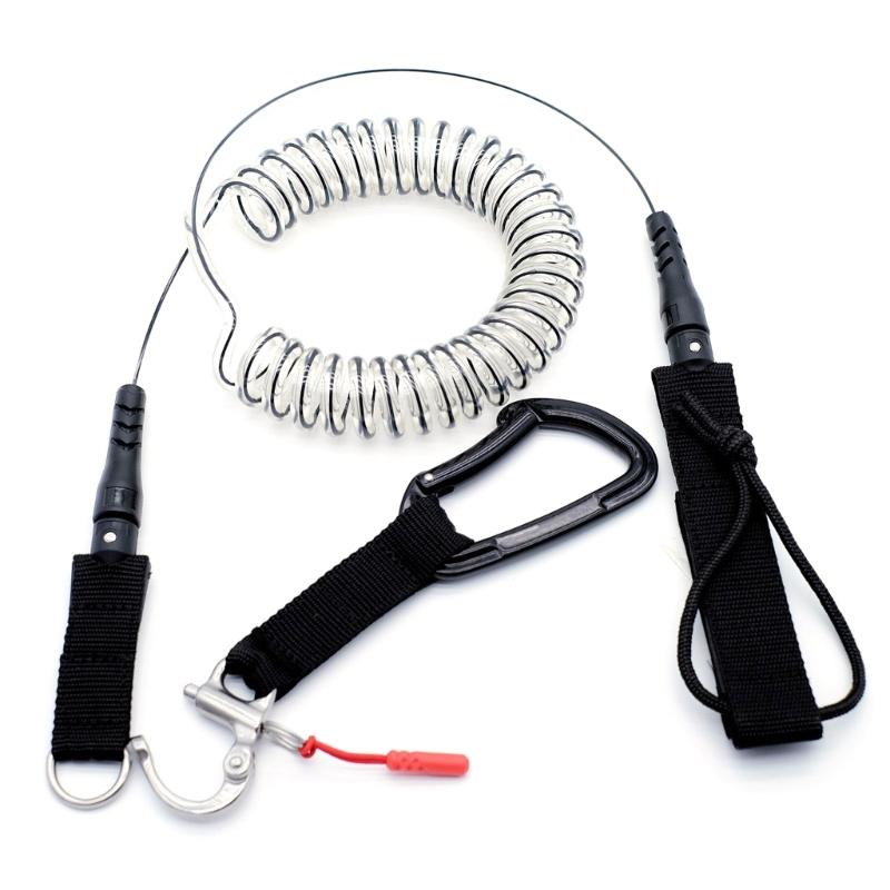 

Surfing Leash with Comfortable Grip Handle for Kayak Surfboards Leash Paddleboard Leash for Water Sport Enthusiasts 1