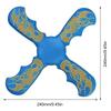 3 Bladed Boomerang Interactive Flying Discs Funny Three-bladed Boomerang  Decompression for Early Education