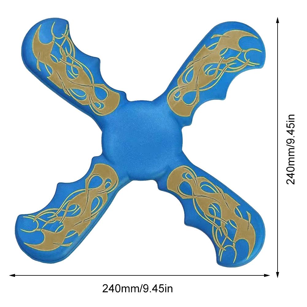 3 Bladed Boomerang Interactive Flying Discs Funny Three-bladed Boomerang Decompression for Early Education