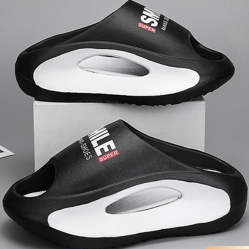 Pantofle Letní móda Protiskluzové Tlusté dno Měkké Pantofle Běžné Sportovní Páry Venku Nosit Pohodlné sandály