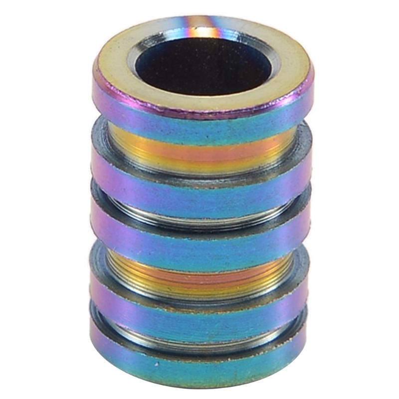 Titanium Lanyard Bead Paracord Beads for Knife Zippers-Pull Jewelry,Paracord Bead EDC-Lanyard Beads for Knives Pendant