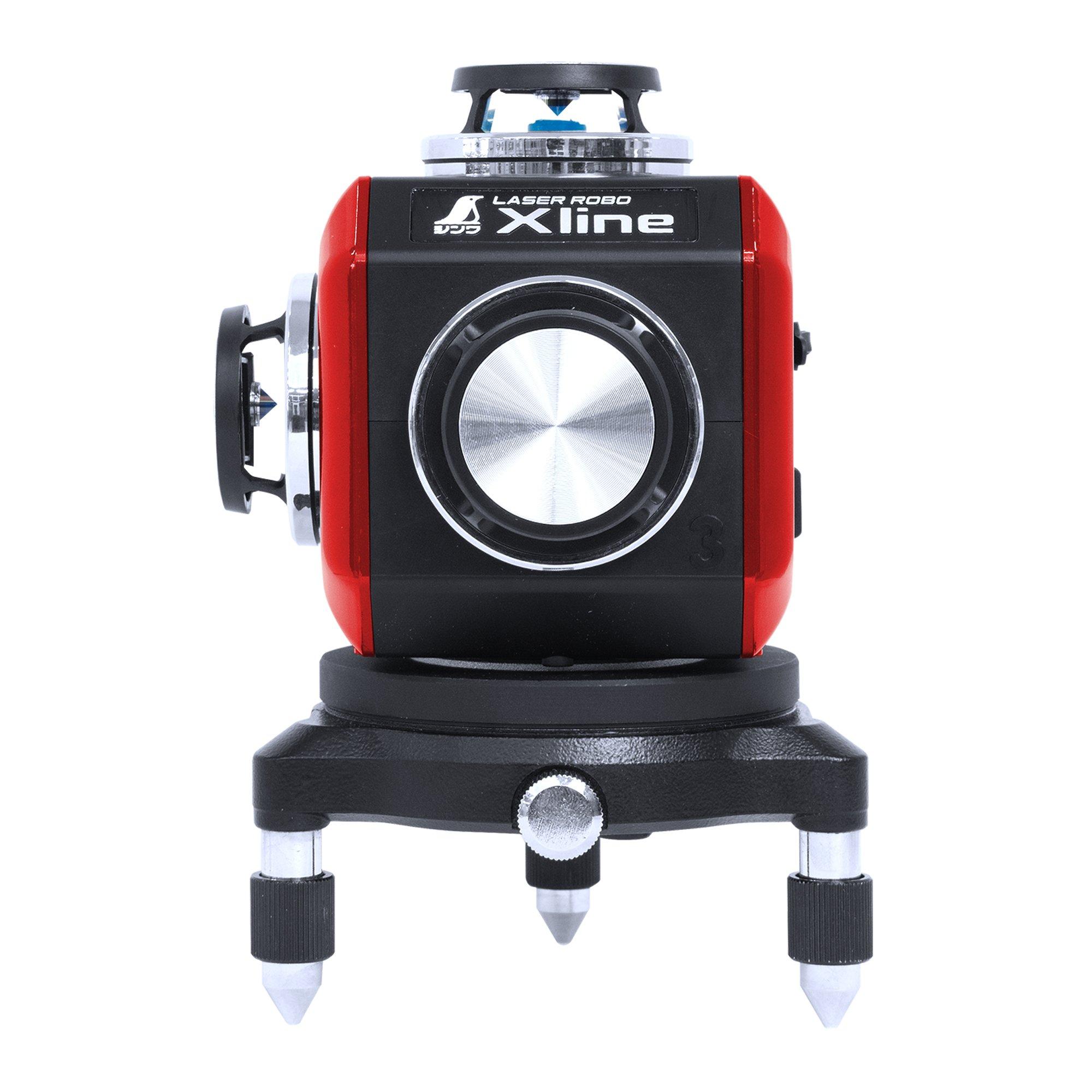 

Shinwa Sokutei Laser Marker LASER ROBO Laser Robo Red Full Cross 71607 X-Line X-Line Line/Background
