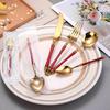 Abay 304 Stainless Steel Gold Teaspoon Set