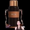 TOMIC Ceramic-Lined Insulated Tea & Water Bottle