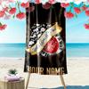Nome Personalizzato FC St. Asciugamano da Spiaggia Pauli Print, Asciugamano Grande Morbido ad Asciugatura Rapida per Spiaggia Campeggio Nuoto_xia
