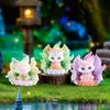 Poetry And Painting Nine-Tailed Fox Blind Box Cute Fox Ancient Poetry And Painting Style Peripheral Desktop Decoration