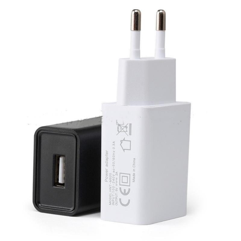 Portable Charging Adapter Quick Charging Plug USB Wall Charger Block with Safe Protections for Phones AC100-240V