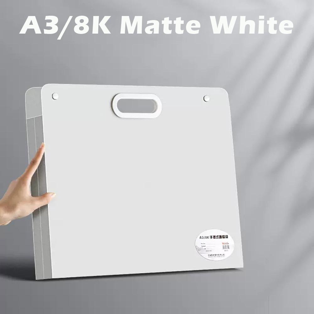 A2/A3/A4 Aktenordner Vier Fächer Wasserdichte Malpapier-Aufbewahrungstasche Tragbar 4K/8K/16K Fotoalbum Schülergeschenk Zeichenbeutel