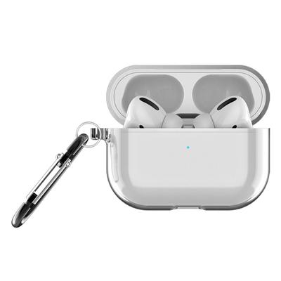 Transparent Earbuds Case Shockproof Dustproof Transparent Earbuds Protective Case Cover for IOS Earbuds Pro