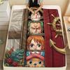 1PC One Piece Patterned Flannel Blanket Suitable For All Seasons For Home Decor Warmth And Comfort Gifts Holiday Present