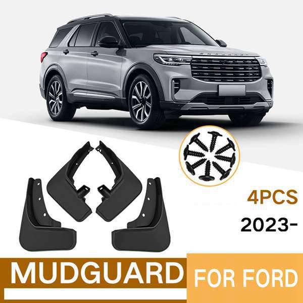 Set of Black PP Car Guards for 2023 Ford Explorer