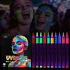 Colorful Fluorescent Highlighters Quick Drying Body Painting Pen  Holiday Party