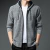 Men's Knit Sweater Spring Autumn Men Cardigan Cable Sweaters Coat Casual Loose Coat  Solid Versatile Jacket