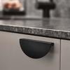 Wardrobe Door Handle Extended Champagne Color Modern Minimalist Light Luxury Sliding Drawer Cabinet Door Drawer Handle Furniture
