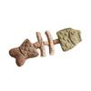Cats Silvervine Fish Bone Shape Catnips Toy Interactive Chew Stick For Indoor Cats Dental Health And Play