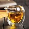 Handmade 200ml Heat Resisting Double Wall Layer Glass Tea Cup Tea Infusers Chahai Tea Pitcher Chinese Kongfu Teacup Coffee Cups